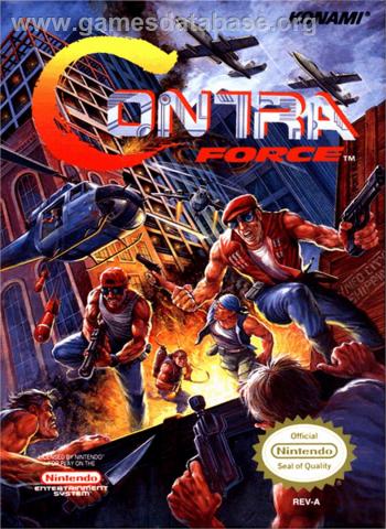 Cover Contra Force for NES